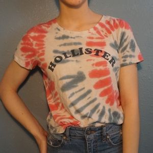 Hollister Tie Dye Crop Top